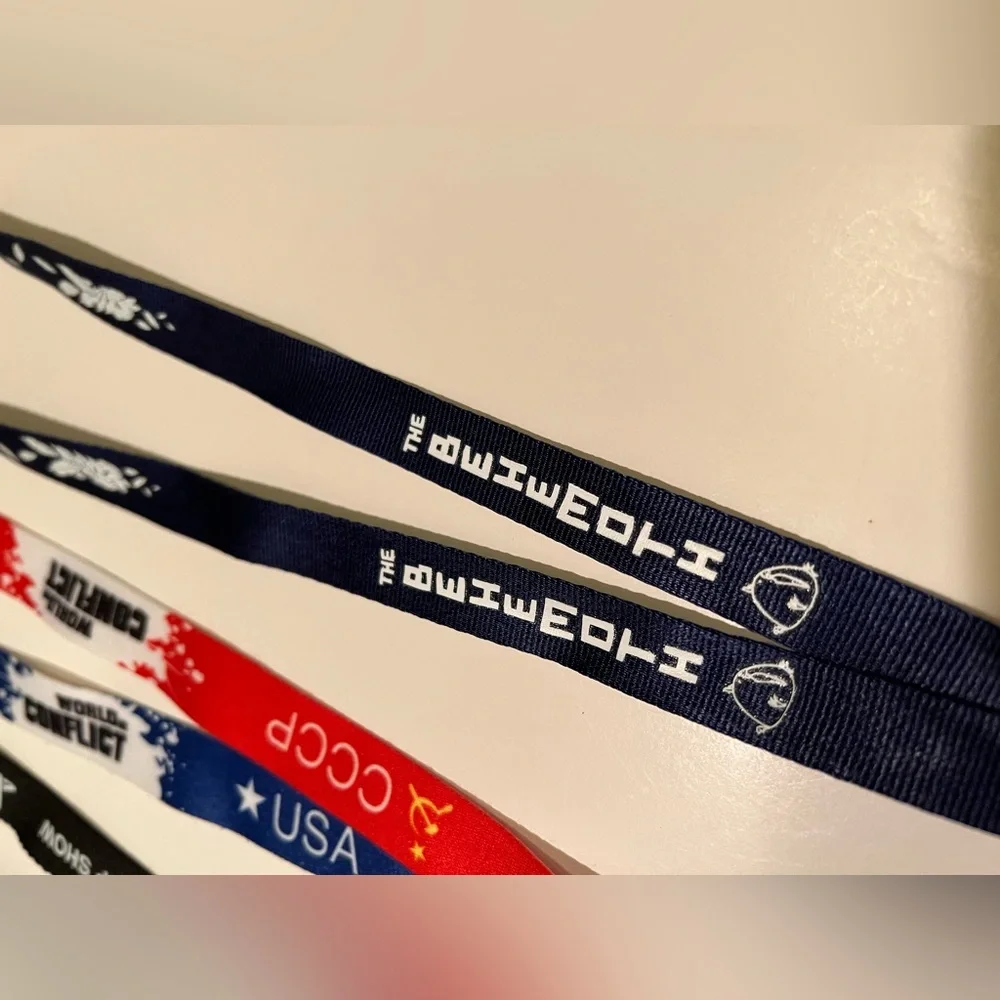 NWOT LOT OF 3 VIDEO GAME LANYARDS.